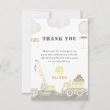 楽しい建設 お誕生日会 男の子