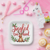 楽しい引用がクリスマスを盛り上げすぎた ペーパープレート (パーティー)