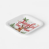 楽しい引用がクリスマスを盛り上げすぎた ペーパープレート (傾斜あり)