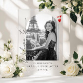 楽しい後にブライダルシャワー写真へようこそ アクリルサイン