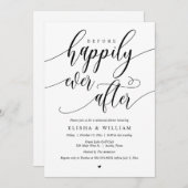 楽しい後の前に、リハーサルのディナーの招待 招待状 (正面/裏面)