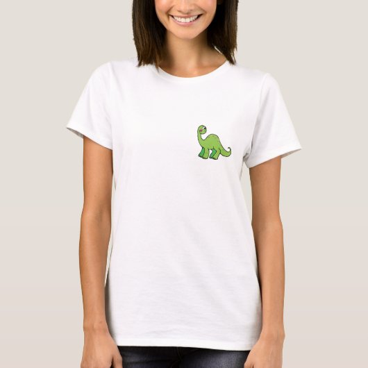 楽しい恐竜 Tシャツ (正面)