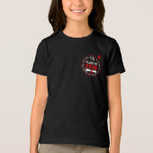 楽しい成長記録 2038年卒業クラス K-12 トライブレンドTシャツ (正面)