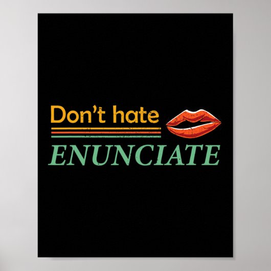 楽しい手話 リップリーディング 聴覚障害者意識 1 ポスター (正面)