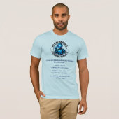 楽しい抵抗ロボットTシャツ Tシャツ (正面フル)