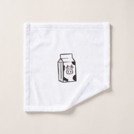 楽しい拭き取り、フランネル、牛の牛乳パック、牛乳パック ウォッシュタオル