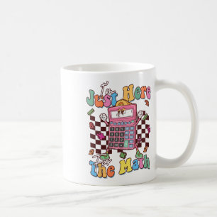 楽しい数字の日 数学の日 電卓 先生 スタッド コーヒーマグカップ