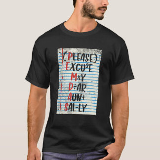 楽しい数学と数学教師のpemdasマニアギフト tシャツ