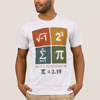 楽しい数学のなぞなぞ パイの日 Tシャツ