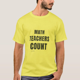 楽しい数学教師のカウント 1234 面白い数学教師デザイン Tシャツ
