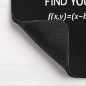 楽しい数学 私の居場所を見つけろ 円の公式 数学 P マウスパッド (コーナー)