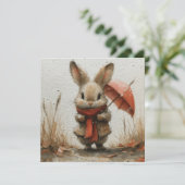 楽しい文句集：明るい挨拶🐰デジタル シーズンカード (スタンド正面)