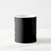 楽しい新学期、稲妻プリケロックキッズ コーヒーマグカップ (中央)