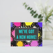 楽しい新居のポストカード 案内ポストカード (スタンド正面)