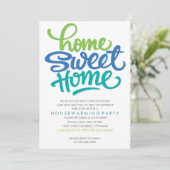 楽しい新居パーティーのご招待 招待状 (スタンド正面)