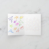 楽しい新年 - 新年の駒 シーズンカード (内部)