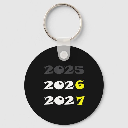 楽しい新年 2026 六七 67 メーム キーホルダー (正面)