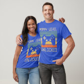 楽しい新米ママレベル解除 レベルアップ ママ ゲーマー Tシャツ (ユニセックス)