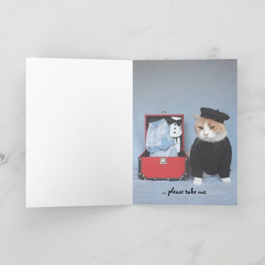 楽しい旅を！ カード (内部)