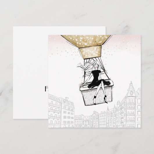 楽しい旅を！ シーズンカード (正面/裏面)