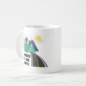 楽しい旅行の冒険 コーヒーマグカップ (正面左)