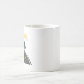 楽しい旅行の冒険 コーヒーマグカップ (中央)