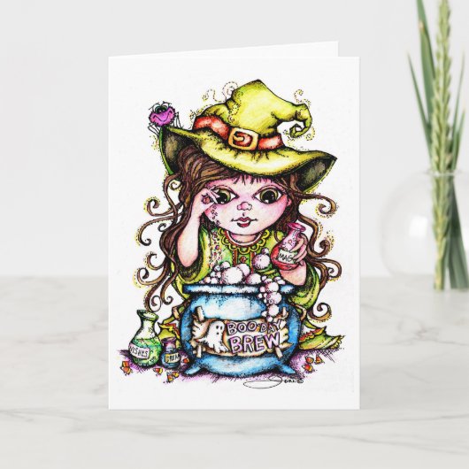 楽しい日をお過ごしください。 カード (正面)