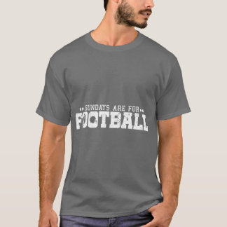楽しい日曜日のフットボールTシャツ Tシャツ