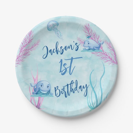 楽しい時の旅 ペーパープレート (正面)