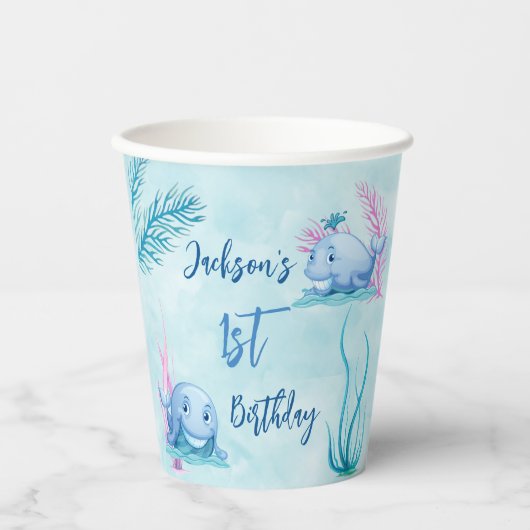 楽しい時の旅 紙コップ (正面)