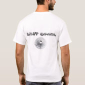 楽しい時を過すことか。 ギヤを移して下さい Tシャツ (裏面)