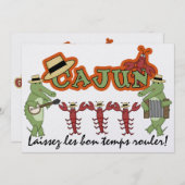 楽しい時を過転がごせよケージャンスタイル!SRF 招待状 (正面/裏面)