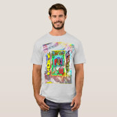 楽しい時を願って、見てみよう T シャツ (正面フル)