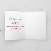 楽しい時間が始まります！ 新年おめでとうございます。今年もよろしくお願いします。 カード (内部)