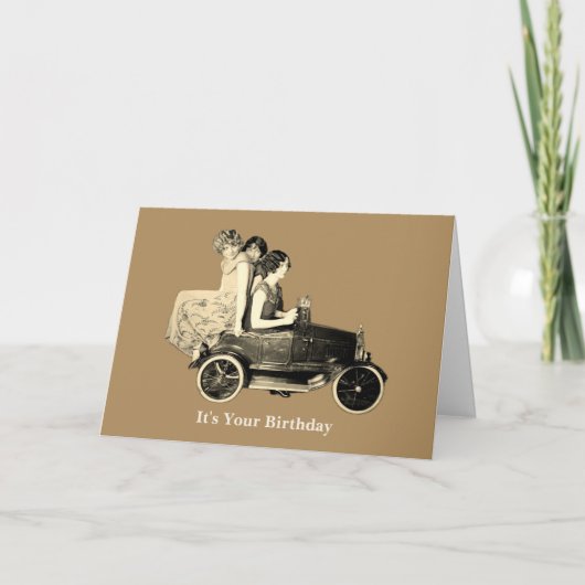 楽しい時間が始まる カード (正面)