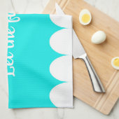 楽しい時間が始まる！ キッチンタオル (四つ折り)