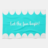 楽しい時間が始まる！ キッチンタオル (横)