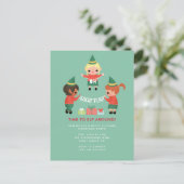 楽しい時間だ！エルフと戯れる時！ インビテーションポストカード (スタンド正面)