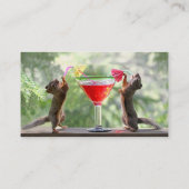 楽しい時間のリス 名刺 (裏面)