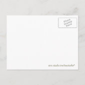 楽しい時間の招待状 インビテーションポストカード (裏面)