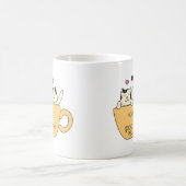 楽しい時間をお過ごしください コーヒーマグカップ (中央)