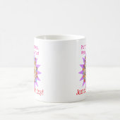 楽しい時間を過ごしています！ コーヒーマグカップ (中央)