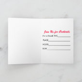 楽しい時間 招待状 (内部)