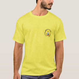 楽しい晴れた目的地カモメビーチ旅行者 Tシャツ