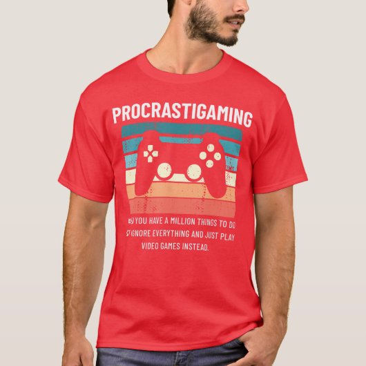 楽しい暇つぶしゲーミング ゲーマー ビデオ ゲーム ゲーミング ギーク Tシャツ (正面)