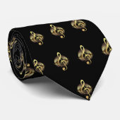 楽しい曲 – 金ゴールド ネクタイ (ロール)