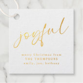 楽しい書名メリークリスマス実在 フェイバータグ (正面)