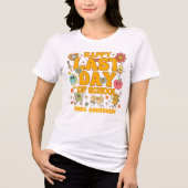 楽しい最後の登校日 トライブレンドTシャツ (正面)