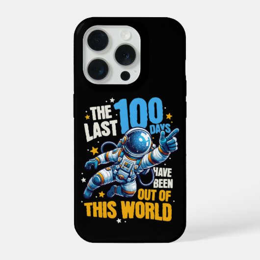 楽しい最後の100日 世界外の学校 iPhoneケース (裏面)