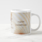 楽しい楽しみと安息日の願い ジャンボコーヒーマグカップ (右)